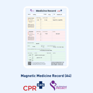 Magnetic wipe-clean Medicine Record (A4)